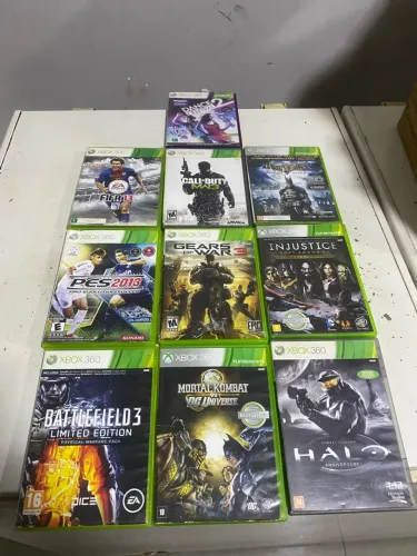 10 JOGOS XBOX 360 ORIGINAL (OPORTUNIDADE)