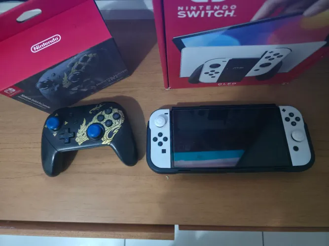 Nintendo switch oled desbloqueado 512 gb