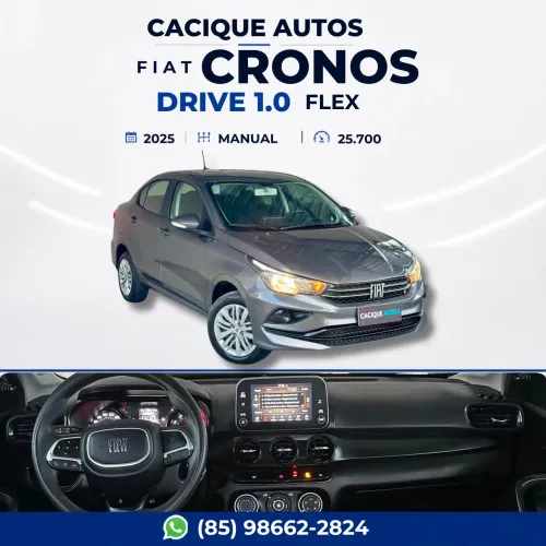 Fiat Cronos Drive 1.0 6V 2025