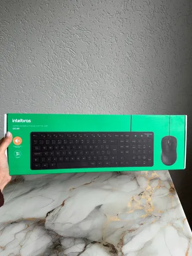 Combo Teclado e Mouse Intelbras CCI 20 USB