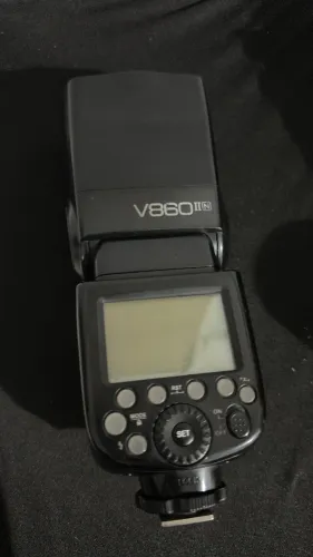 Godox V860IIN Nikon + 2 Baterias | TTL HSS | Sapata com Folga