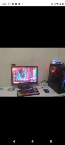Computador gamer. 