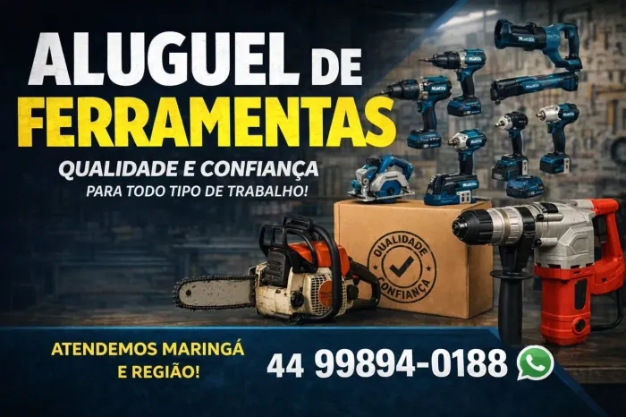 Aluguel de ferramentas