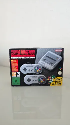 Super nintendo classic mini europeu CIB