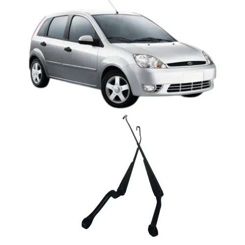 Par Braços Limpadores Ford Fiesta 2004 2014