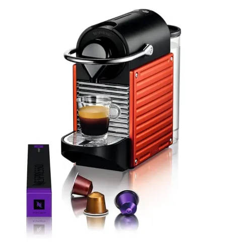 Máquina de Café Nespresso Pixie Redesing Vermelha 110V