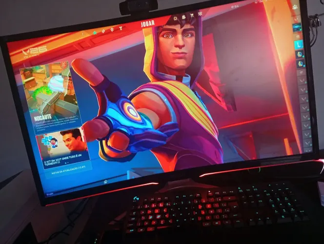 Pc Gamer Completo I7 + GTX 1070 8GB + Monitor AOC Agon 32, 9 144 hz