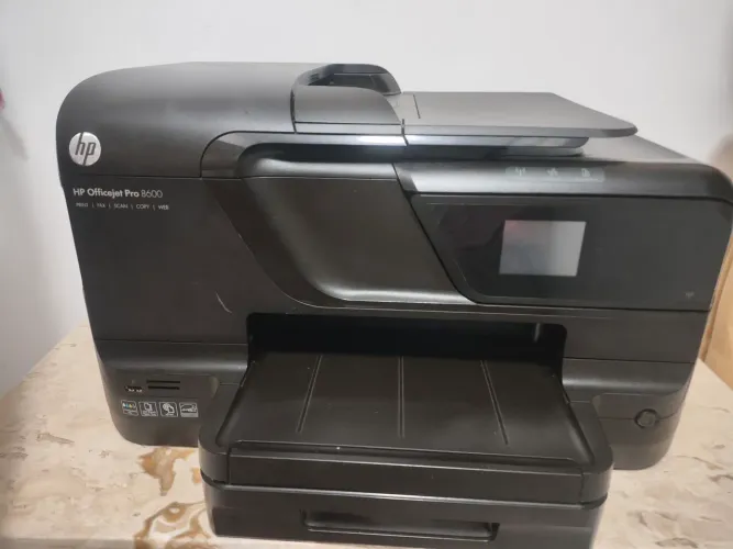 HP 8600, problema na cabeça de impressão.