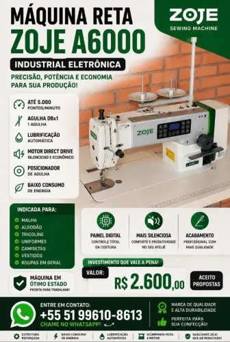 Máquina de costura