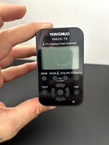 Rádio Flash Yongnuo YN-622C-TX - Canon E-TTL