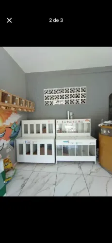 Expositor de raçao , 1 por 300 , 2 por 550