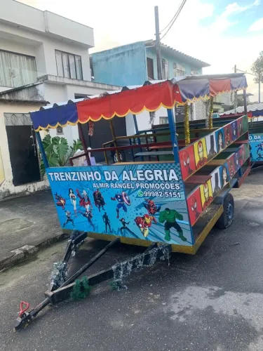 Vagão de Trenzinho da Alegria - R$ 18.000 cada 