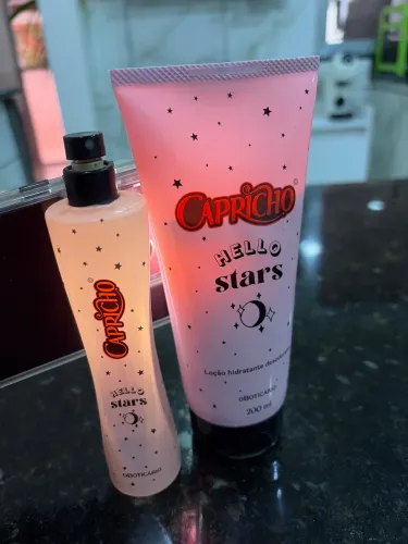 Combo hidratante e perfume hello stars capricho descontinuado