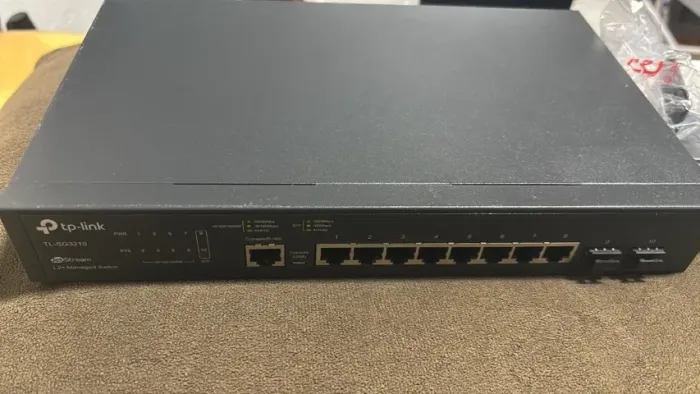 Switch Gigabit Switch L2+ TP-Link JetStream TL-SG3210 - Completo