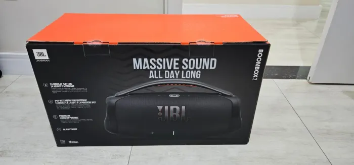 JBL boombox 3 preta original