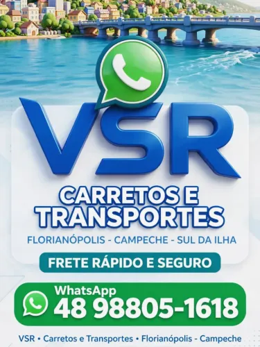 Fretes VSR Carretos e Transportes Florianópolis SUL DA ILHA