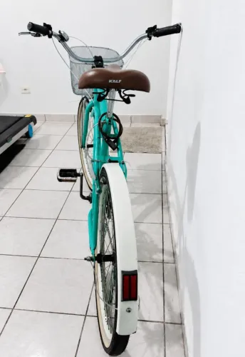 Bicicleta caiçara Aro 29 verde água 