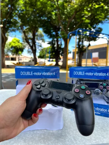 Controle PS4 Sem Fio Bluetooth Compatível PC e Android Barato