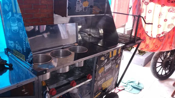 Carrinho de Kikão e churrasco móvel