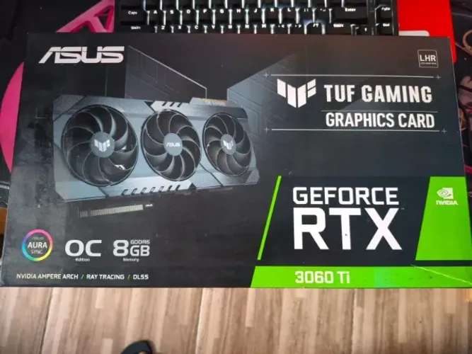 RTX 3060 TI 8gb Asus Tuf