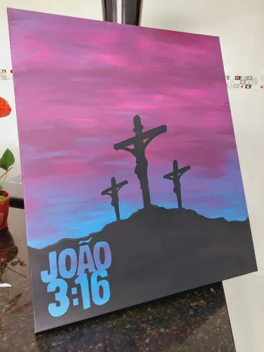 Pintura a mão livre.. quadro 50x60