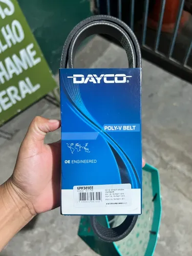 Correia elástica de acessórios Poly-V da marca Dayco