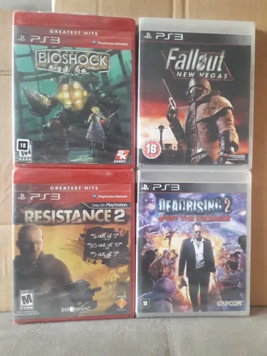 Jogos ps3 preço de cada jogos na descrição 
