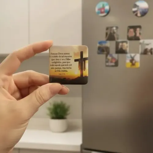 10x Foto Imãs Personalizados