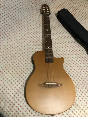 Violão Giannini Stage STN SPC Elétrico Flat CEQ Nylon Natural