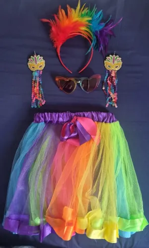 Kit Fantasia Arco-Íris