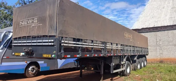 Carreta 4 eixo New G 2024 ,vendo ou troco por rodotrem.