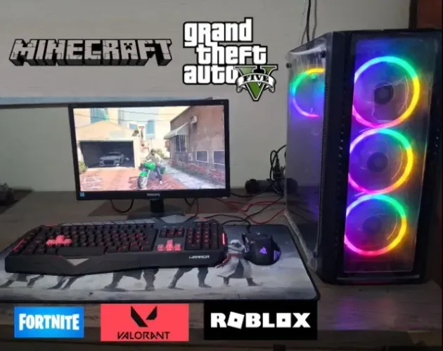 Pc Gamer Core i3 8º Geração 16Gb de Memória