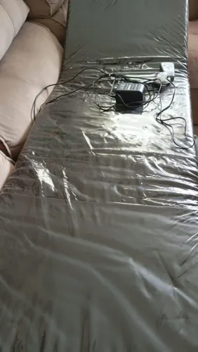 Colchão massageador com capa