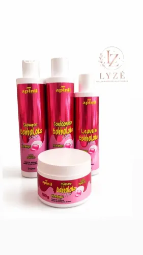 Kit Capilar Babbaloko Morango Completo | LYZÉ