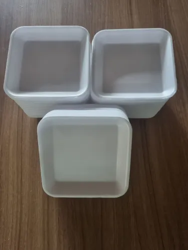 BANDEJA DE ISOPOR (EPS) 15X15