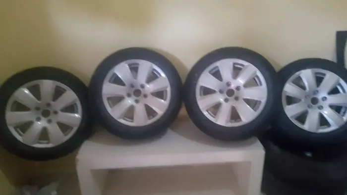 Rodas liga leve 16 cinco furus