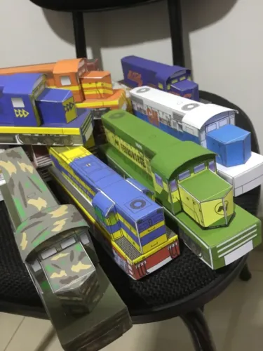 Miniatura de locomotivas