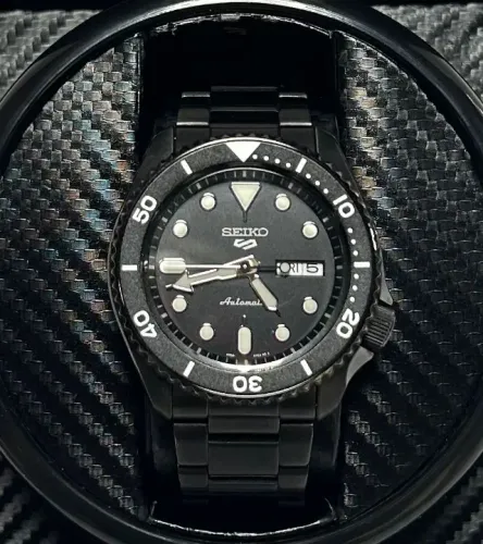 Relógio Seiko 5 Sports SRPD65 Automático (Caixa, NF e Garantia) - Estado de Vitrine
