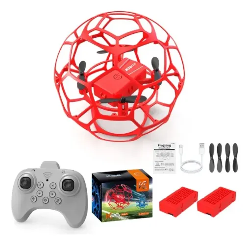 Mini Drone Rc Educação Científica Para Crianças Proteção K26