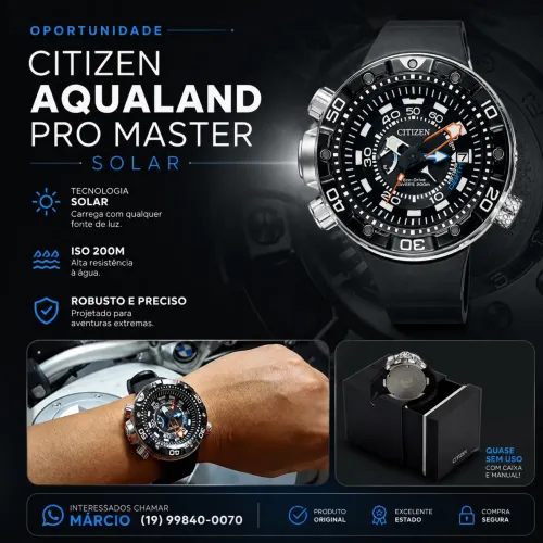 Citzen Aqualand Pro Master Solar