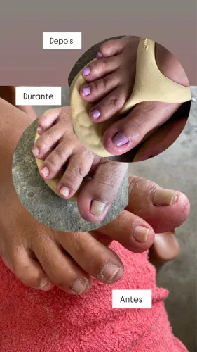 Manicure e pedicure a domicílio 