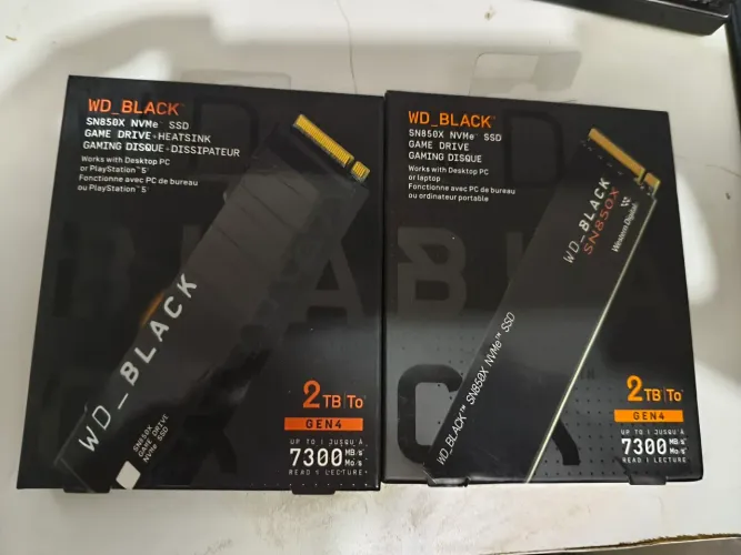 Kit 2 SSD lacrado de 2tb sn850x