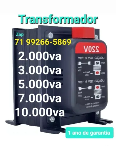 Transformador - Lacrados - Garantia