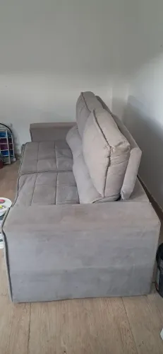 Sofá Retrátil Reclinável 4 lugares