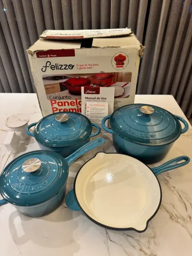 Panelas de Ferro Le France Felizzo e Vicalina