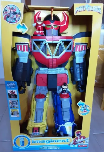 Robô Power Rangers Megazord Mattel Fischer-Price Imaginext Morphin