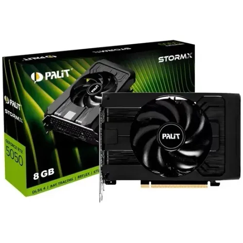 Placa de Vídeo Palit GeForce RTX5050 StormX 8GB GDDR6 PCI-Express - Lacrado na caixa!