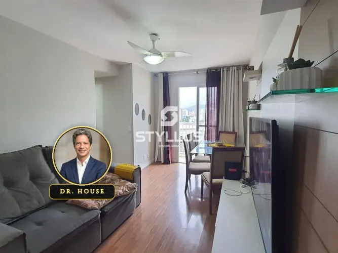 Apartamento Moderno com Varanda e Lazer Completo em Engenho de Dentro! M03O