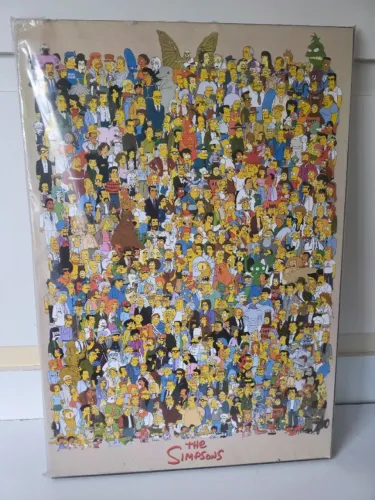 Quadro Decorativo The Simpsons