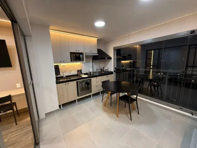 Lindo Studio para aluguel mobiliado e com planejados em Vila Camargos - Guarulhos - SP